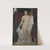 Weiblicher Akt mit Tod als Vanitasallegorie by Hermann Behrens