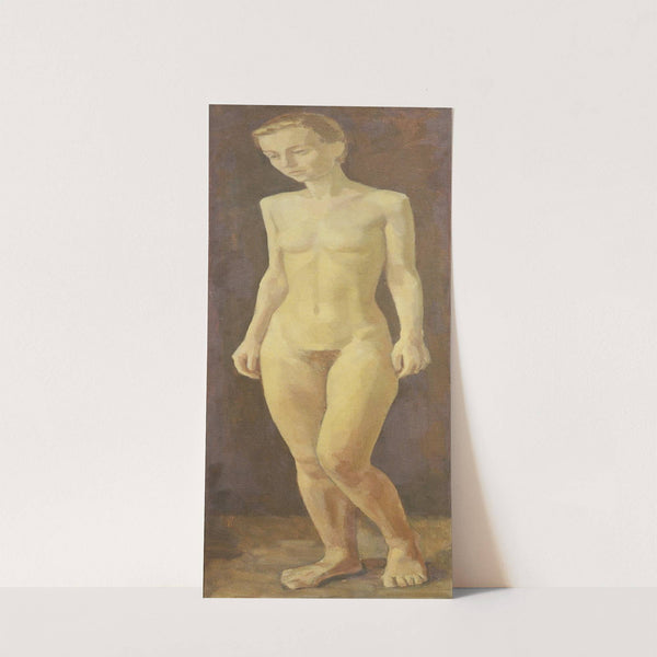 Weiblicher Akt (stehend) by Walther Gamerith