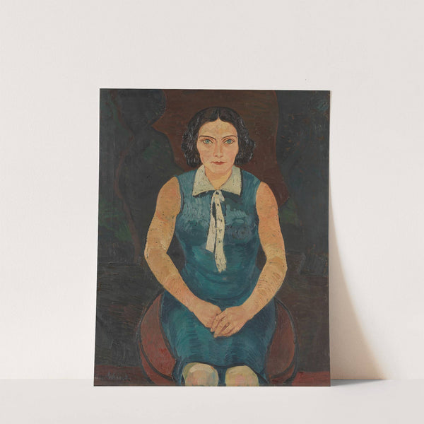 Weibliches Bildnis (1928) by Josef Scharl