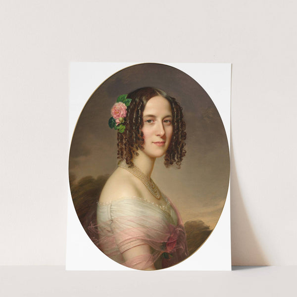 Weibliches Brustbild (1847) by Anton Einsle