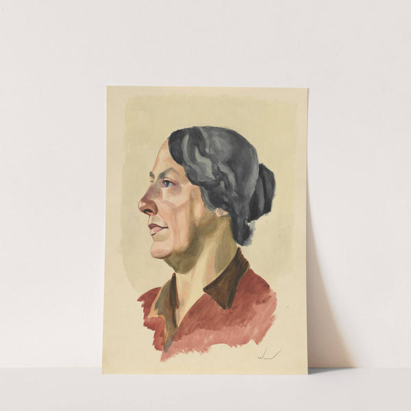 weibliches Porträt by Karl Wiener