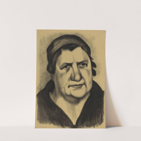 weibliches Porträt III by Karl Wiener