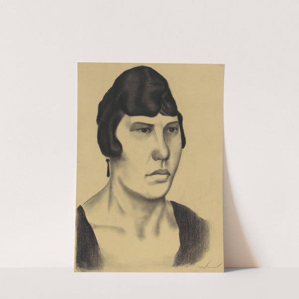 weibliches Porträt IV by Karl Wiener