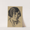weibliches Porträt V by Karl Wiener