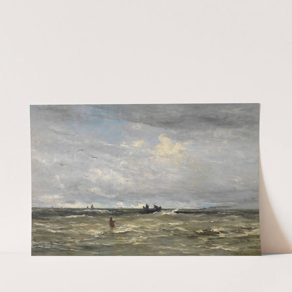 Weigh Anchor by Hendrik Willem Mesdag