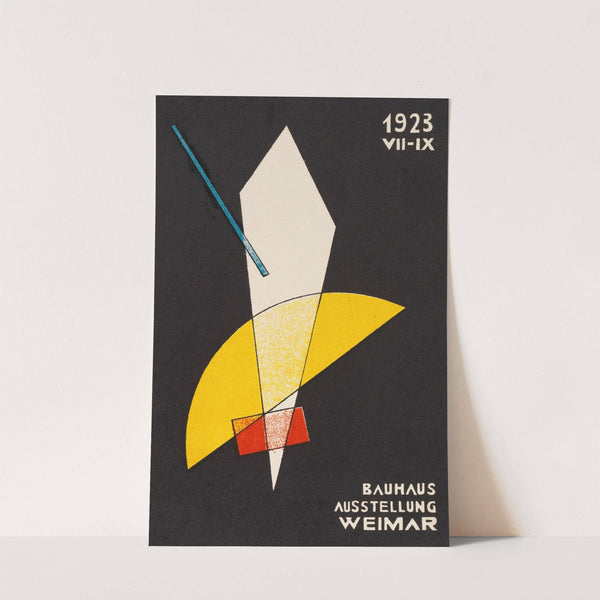 Weimar Bauhaus Postkarten Nr 7 by László Moholy-Nagy