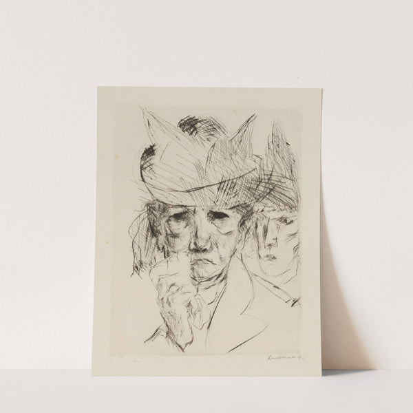 Weinende Frau (1914) by Max Beckmann