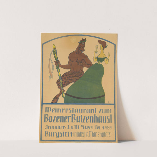 Weinrestaurant zum Bozener Batzenhäusl (1910) by Franz Henseler
