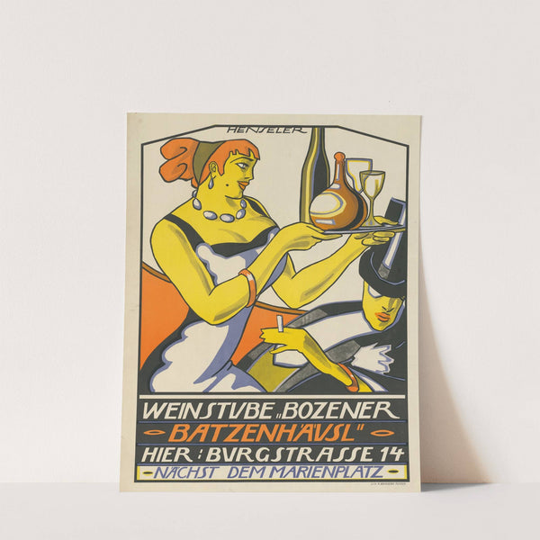 Weinstube Bozener Batzenhäusl (1910) by Franz Henseler