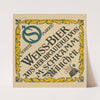 Weissbier aus der Brauerei von M Schramm München (1890) by Rudolf von Seitz