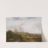 Weite Landschaft mit Hirten by Ignaz Raffalt