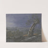 Weite Landschaft mit Regenbogen by Johann Nikolaus Gassner