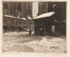 Wejście do kościoła Św. Barbary w Krakowie (1908)