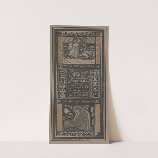 Weldadigheidskalender voor 1917 by Richard Nicolaüs Roland Holst