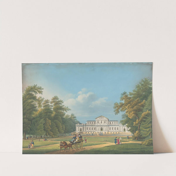 Welgelegen: Vue de la Facade de Welgelegen by Henry Phillip Hope