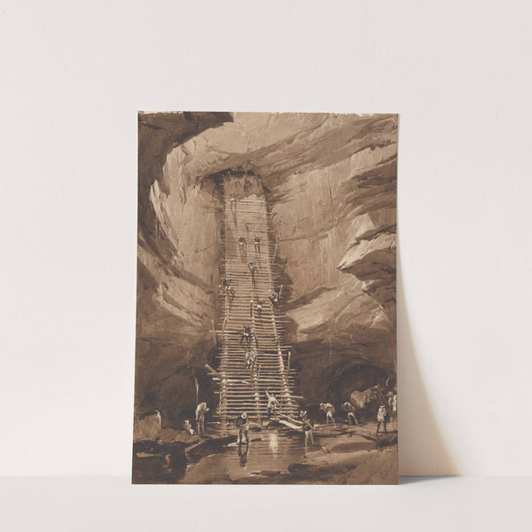 Well at Bolonchen, Yucatan by Frederick Catherwood