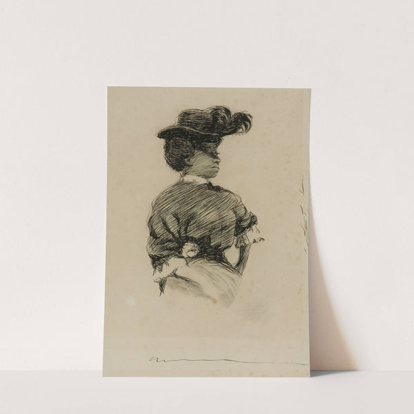 Well-Dressed Woman by Charles Dana Gibson