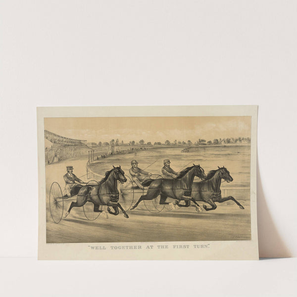 Well together at the first turn (1886) by John Cameron