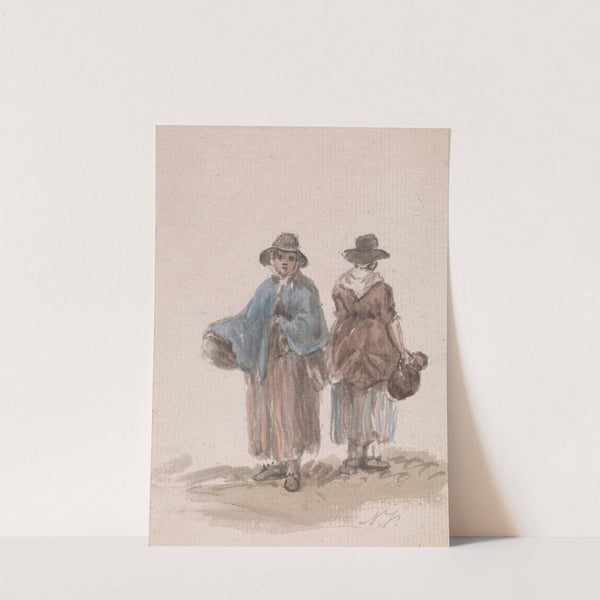 Welsh Peasant Women by Nicholas Pocock