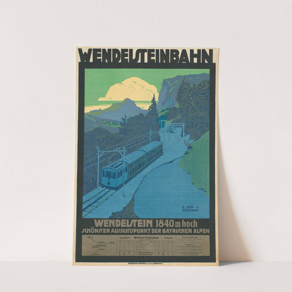 Wendelsteinbahn (1911) by Joseph Engelhardt