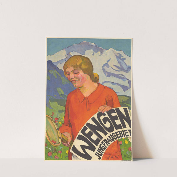 Wengen – Jungfraugebiet (circa 1925) by Klara Borter