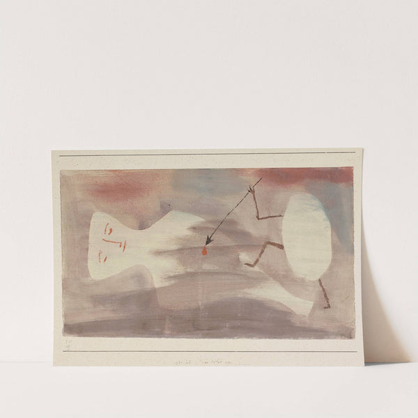 Wer tötet wen by Paul Klee