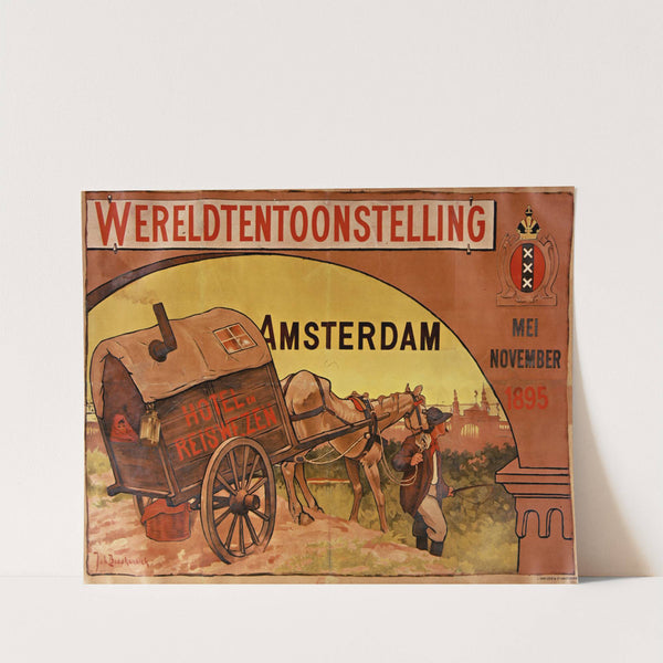 Wereldtentoonstelling Amsterdam Mei-November 1895 (1895) by Job Braakensie