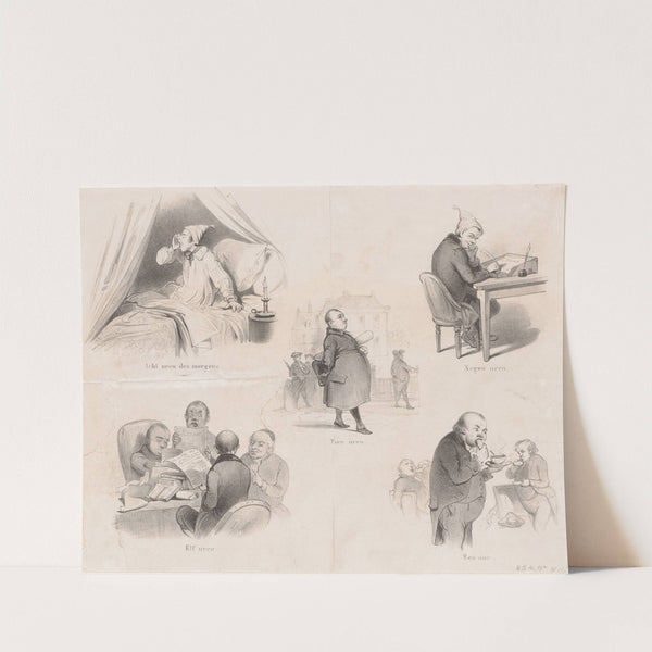 Werkzaamheden van de gedelegeerden ‘s ochtends op de synode (1849) by Alexander Ver Huell