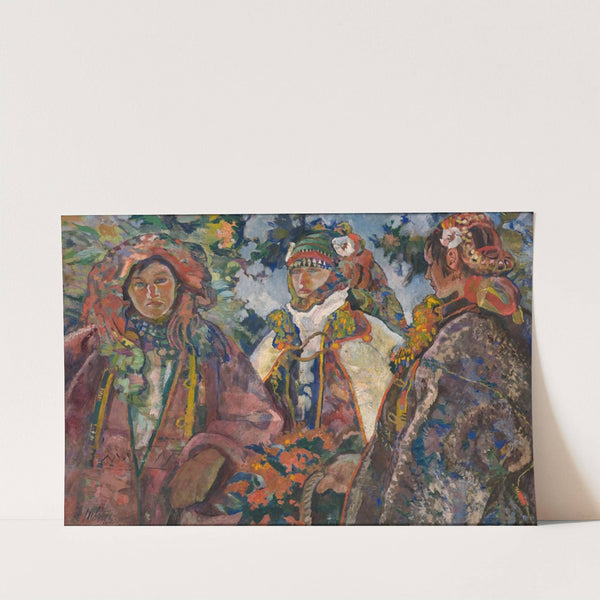 Wesele Huculskie (1924) by Kazimierz Sichulski