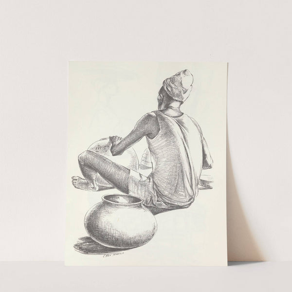 West Africa Vignettes Pl.01 by Elton Fax