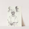 West Africa Vignettes Pl.07 by Elton Fax