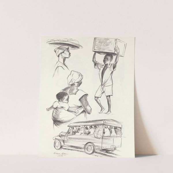 West Africa Vignettes Pl.17 by Elton Fax