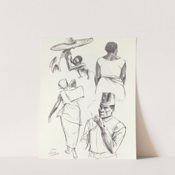 West Africa Vignettes Pl.20 by Elton Fax