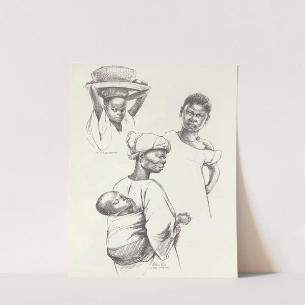 West Africa Vignettes Pl.23 by Elton Fax