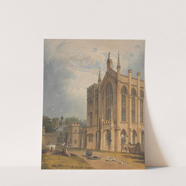 West Front, Cassiobury (1816) by John Hill