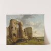 West Gate of Pevensey Castle, Sussex by John Hamilton Mortimer