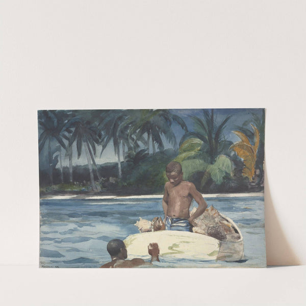 West India Divers by Winslow Homer