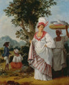 West Indian Creole Woman, With Her Black Servant