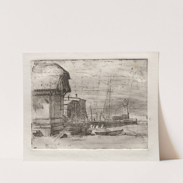 West Pier (1878) by Otto Henry Bacher