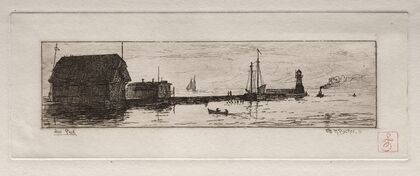 West Pier, Cleveland (1878)