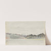 West Wanganui from the South East (circa 1862) by James Crowe Richmond