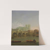 Westminster Abbey and Bridge by Joseph Farington