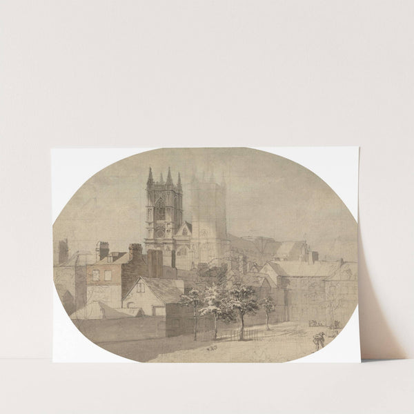 Westminster Abbey from Dean’s Yard by Alexander Nasmyth