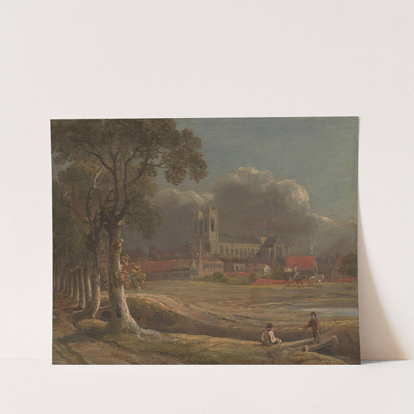 Westminster Abbey from Tothill Fields by John Varley