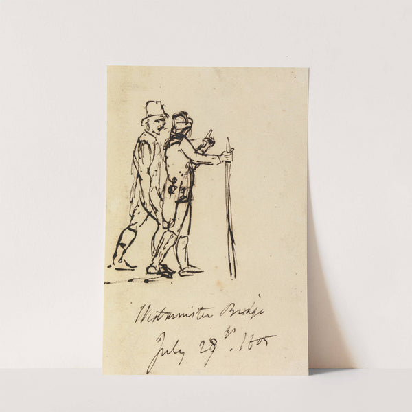 Westminster Bridge by Benjamin Robert Haydon