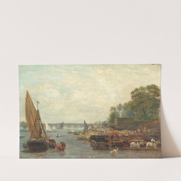 Westminster Bridge by Frederick Nash