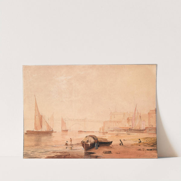 Westminster Bridge, London (rebuilt 1862) (1811) by Copley Fielding