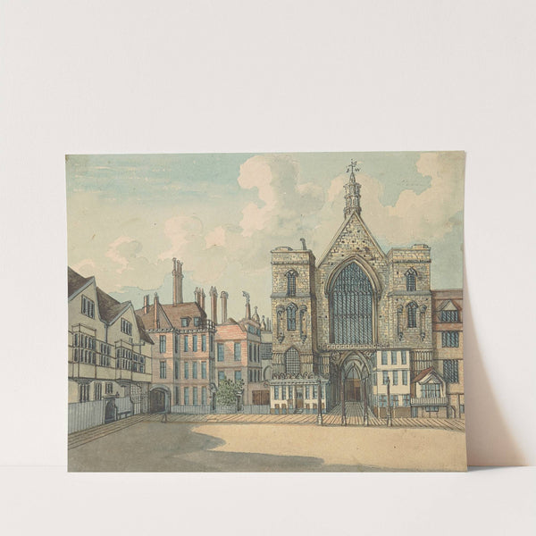 Westminster Hall by Samuel Ireland