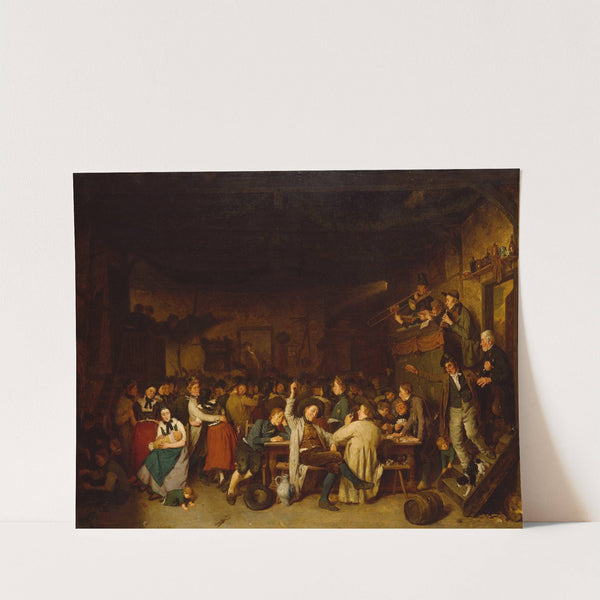 Westphalian Peasants’ Revels by August Jernberg