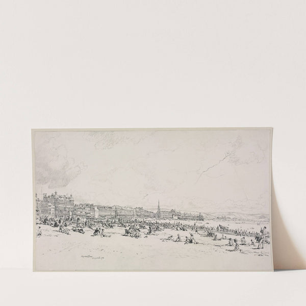 Weymouth Bay, The High Season (1946) by Muirhead Bone